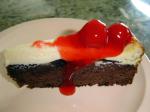 American Brownie Cheesecake Cherry Bars Dessert