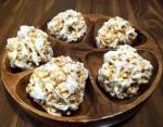 American White Chocolate Peanut Butter Popcorn Dessert