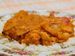 American Balti Fish Curry Dinner