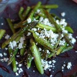 Australian Asparagus Grill with Goat Cheese Dinner