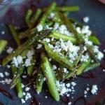 Asparagus Grill with Goat Cheese recipe