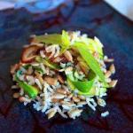 Brown Rice with Seeds and Zucchini recipe