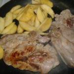 British Apple Pork Chops 1 Dinner