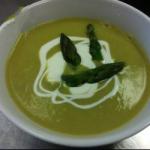 French Asparagus Soup and Leek Dinner