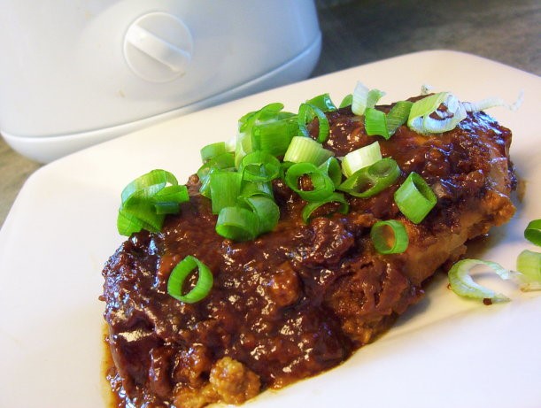 American Peanut Butter and Ginger Chicken in a Crock Pot Dinner