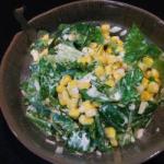 Quick Salad and Slight to Corn to Cives and Garlic recipe
