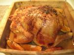 American Orange Rosemary Roasted Chicken Dinner