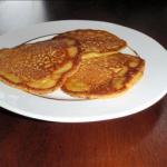 British Pumpkin Pie Pancakes Breakfast