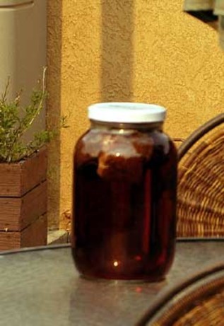 Australian African Red Bush rooibos Sun Tea Drink