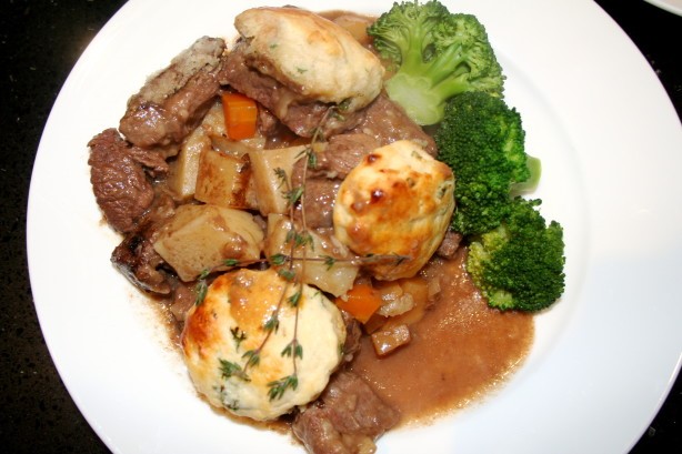 Australian Beef Casserole With Herb Dumplings Dinner