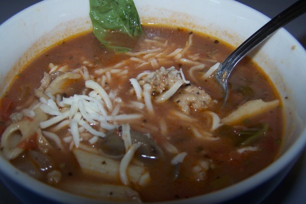 Australian Chicken Tomato Basil Soup Appetizer