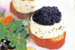Two Goats Cheeses With Tapenade Recipe recipe