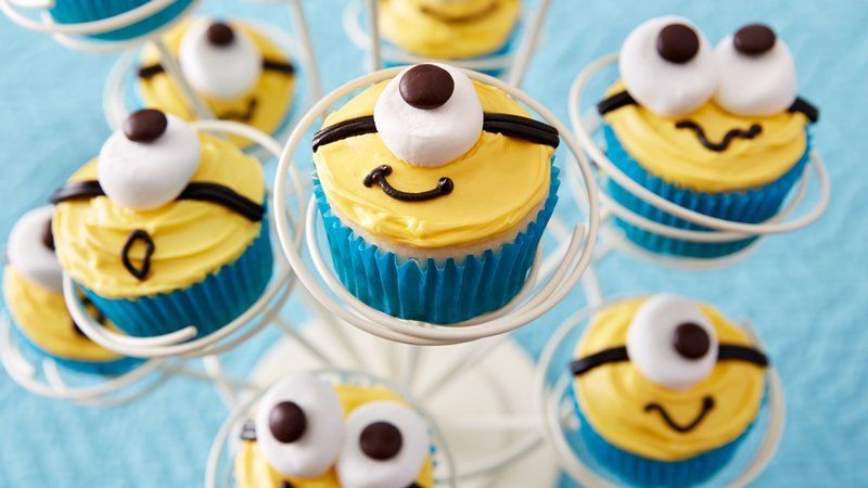 Australian Minion Cupcakes Dessert