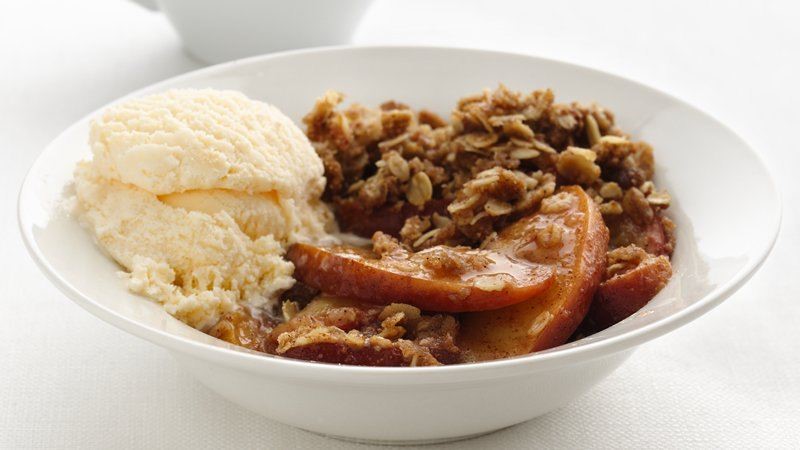 Australian Skinny Apple Crisp Dessert