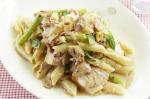 Chicken and Asparagus Carbonara Recipe recipe