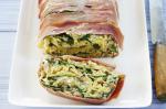 Spinach and Fettuccini Loaf Recipe recipe