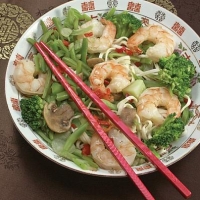 Chinese Chinese Shrimp Stir-fry Appetizer