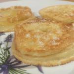 Australian Pancakes with Apples sliced Dessert