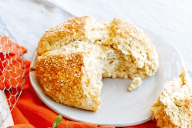 Australian Oregano and Cheese Damper Recipe Appetizer