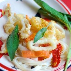 Canadian Noodles with Whipped Cream Dessert