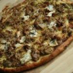 Canadian Meat Pizza with Pesto Dinner