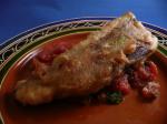 Chilean Beer Battered Chiles Rellenos With Warm Chipotle Salsa Appetizer