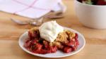 Australian Slowcooker Strawberryrhubarb Crisp Dessert