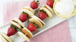 Australian Strawberry Pancake Skewers Appetizer