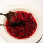 Australian Inserted Cranberries Dessert