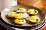 American Quail Egg And Pancetta Pies Recipe Appetizer