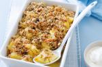 American Tropical Crumble With Caramelised Pineapple Recipe Dessert