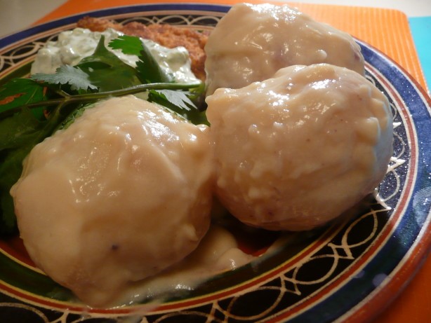 Australian Baby Potatoes in Mustard Sauce Appetizer