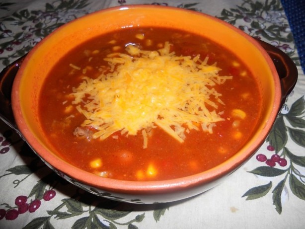 Australian Slow Cooker Tacochili Soup Dinner