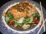 Australian Salmon Bulgogi With Bok Choy and Mushrooms Dinner