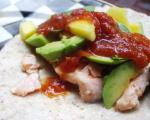 Australian Superfoods Salmon Taco With Mango and Avocado Appetizer