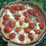 Canadian Tomato Quiche with Goat Cheese Dinner