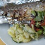 Canadian filled Trout from the Grill Dinner
