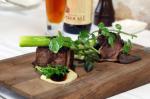 Australian Restaurant Balzac Chef Matt Kemps Beef In Ale Recipe Dessert
