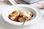 Australian Ricotta And Spinach Cannelloni With Bechamel Sauce Recipe Appetizer