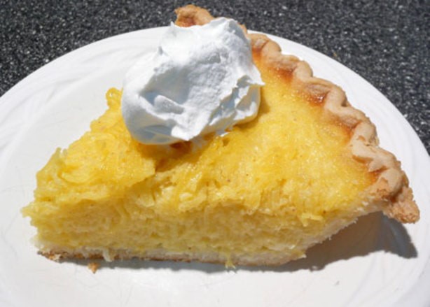 American Mock Coconut Pie spaghetti Squash Dessert