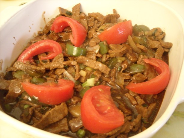 American Pepper Steak With Rice 2 Dinner