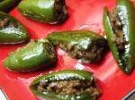 Australian Susanna Foos Jalapeno Peppers With Pork Stuffing Appetizer