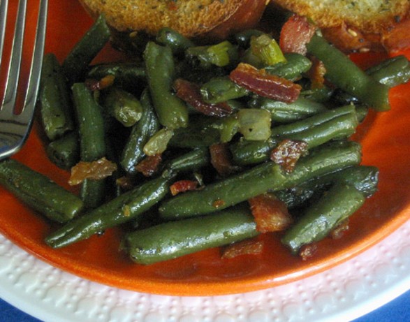 Australian Garlic Onion Green Beans Dinner