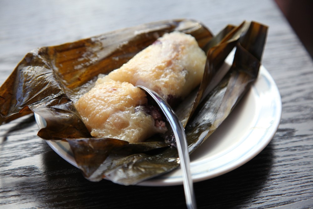 Australian Sweet Steamed Sticky Rice Parcels khao Tom Appetizer