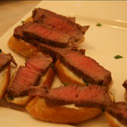 Australian Filet Mignon with Horseradish Cream BBQ Grill