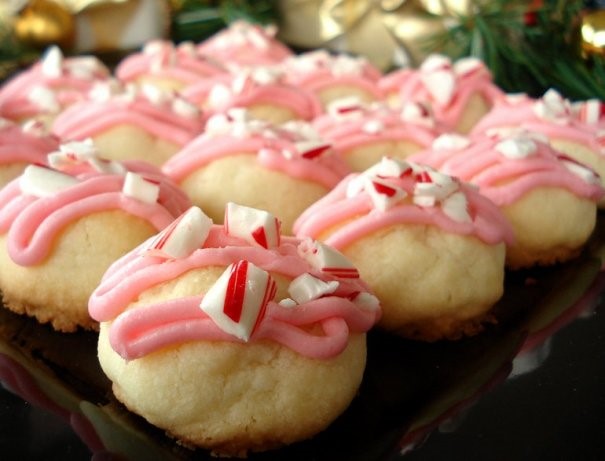 American Peppermint Meltaways Meltaway Cookies Dessert