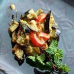 Australian Aubergines Curry with Mint Appetizer