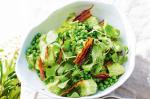 American Potato And Pea Salad With Crispy Pancetta Recipe Appetizer