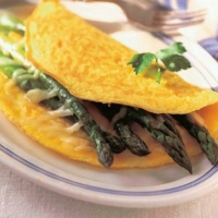 American Asparagus Omelet 1 Breakfast
