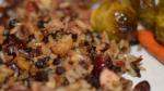 British Rice Stuffing with Apples Herbs and Bacon Recipe Appetizer